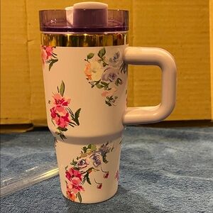 Love Shack Floral Lilac Tumbler